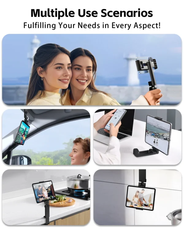 kf-S40958e918b1442edbae56f20465e6b306 Handheld Accessories Phone Holder Universal Handsfree
