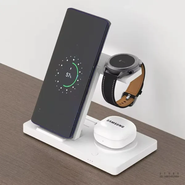 kf-S9e2c544e3c9e4c9b9a24a321705025ebz Personal Accessories Fast Wireless Charger 3 in 1