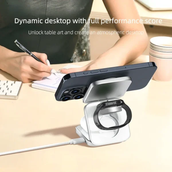 Mobile Accessories Qi2 Aluminum Alloy 3-in-1